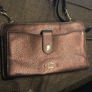 Coach wallet on a string